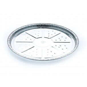4130P48 - Large Pizza Tray, Perforated